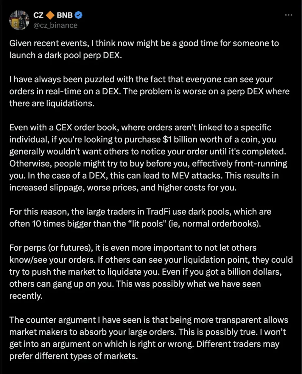 透明暗池完全体畅想：Hyperliquid为骨，Risc