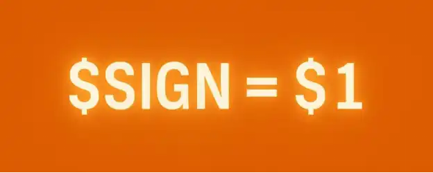 公开的密谋：如何将$SIGN推向1美元