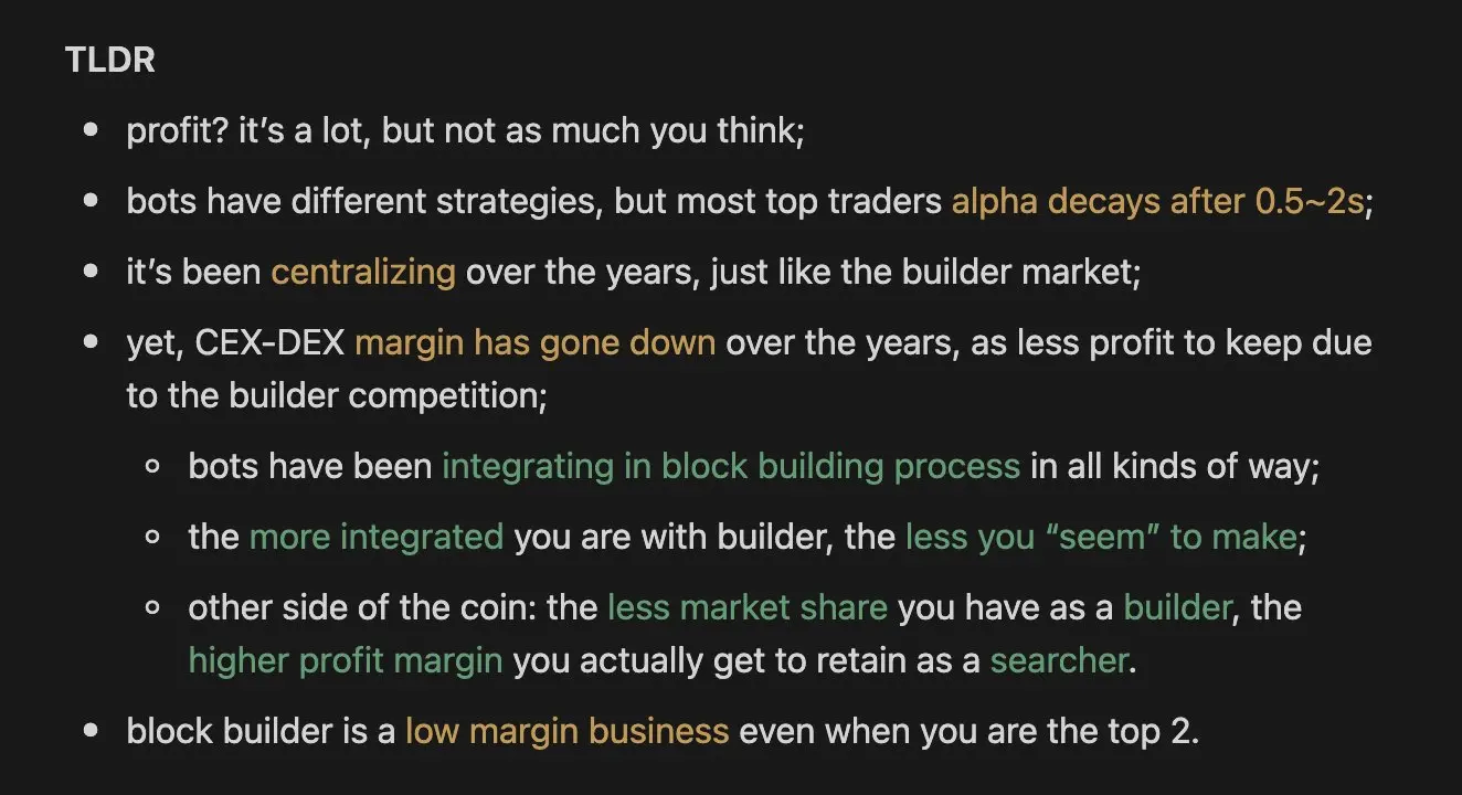 MEV Bot究竟能从CEX